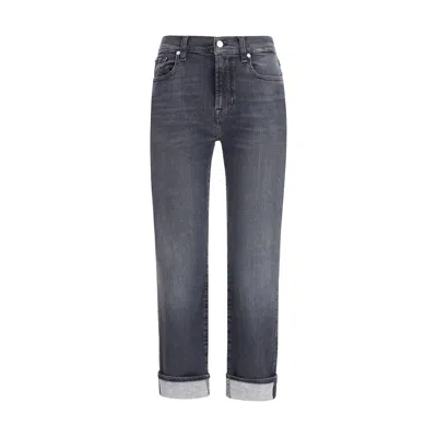 7FOR RELAXED SKINNY SLIM ILLUSION JEANS