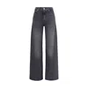 7for Rhinestone Jeans In Gray