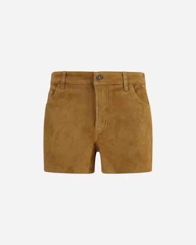 7for Suede Shorts In Sand