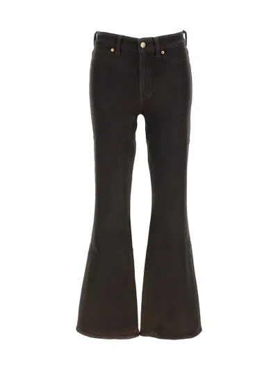 7for The Leggy Bootcut Jean In Brown
