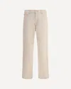 7for Twisted Modern Jeans In White