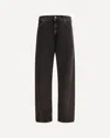 7for Twisted Modern Straight Jeans In Black