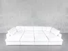 7th Avenue 12-seat Deep Modular Daybed In Pure White