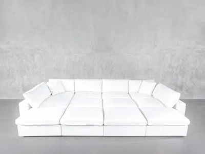 7th Avenue 12-seat Deep Modular Daybed In White