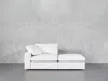 7th Avenue 2-seat Modular Lounger Loveseat In Charcoal Black