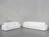 7th Avenue 3-2 Sofa Set In Charcoal Black