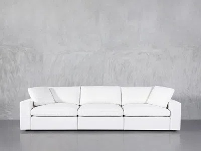 7th Avenue 3-seat Modular Sofa In White