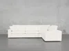 7th Avenue 4-seat Modular Corner Right Sectional - Natural White / Classic / Standard In White