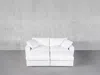 7th Avenue 4-seat Modular Daybed In Natural White