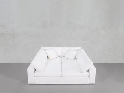 7th Avenue 4-seat Modular Pit In White