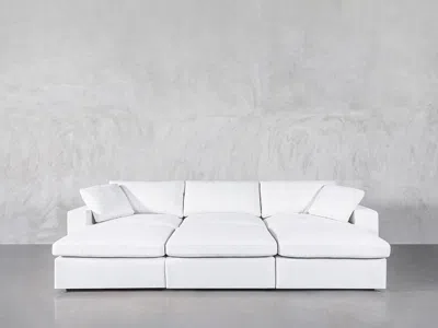 7th Avenue 6-seat Modular Daybed In White