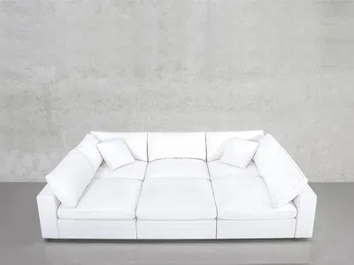 7th Avenue 6-seat Modular Pit In White