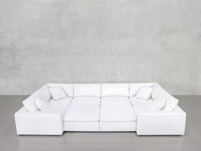7th Avenue 8-seat Modular Closed Pit In White