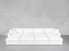 7th Avenue 8-seat Modular Daybed In Natural White