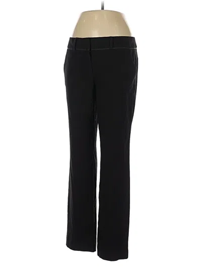 Pre-owned 7th Avenue Design Studio New York & Company Dress Pants In Black