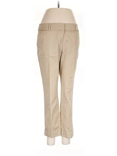 Pre-owned 7th Avenue Design Studio New York & Company Khaki Pant In Tan