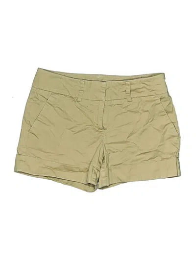 Pre-owned 7th Avenue Design Studio New York & Company Khaki Shorts In Tan