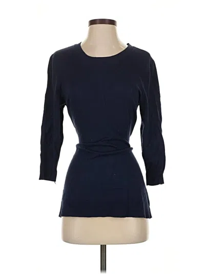 Pre-owned 7th Avenue Design Studio New York & Company Pullover Sweater In Blue