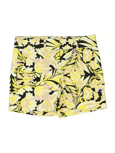 Pre-owned 7th Avenue Design Studio New York & Company Shorts In Yellow
