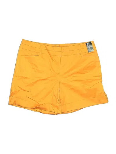 Pre-owned 7th Avenue Design Studio New York & Company Shorts In Yellow