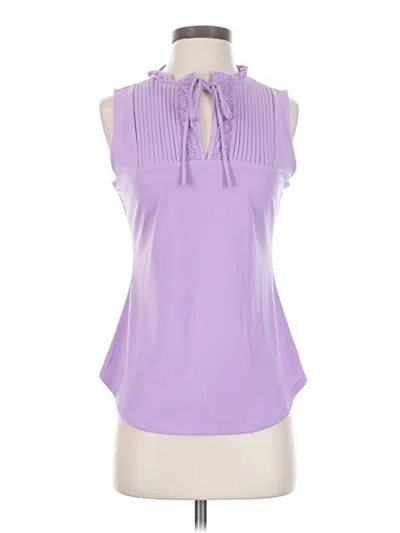 7th Avenue Design Studio New York & Company Sleeveless Blouse In Purple