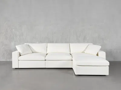 7th Avenue (test - Do Not Buy) 10-seat Modular Chaise Sectional - Natural White / Classic / Standard