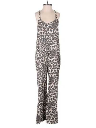 Pre-owned 7th Ray Jumpsuit In Gray