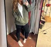 7th Ray Solid Knit Cardigan In Olive In Green