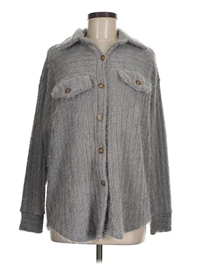 Pre-owned 7th Roy Cardigan Sweater In Gray