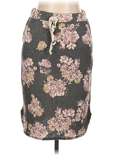 Pre-owned 7th Roy Casual Skirt In Gray