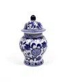 8 Oak Lane Chinoiserie Ginger Jar - Small In Blue
