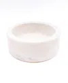 8 Oak Lane Marble Wine Coaster In White