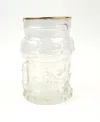 8 Oak Lane Nutcracker Holiday Drinking Glass In Clear