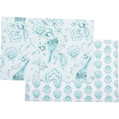 8 Oak Lane Parrot Paradise Set Of 4 Placemats