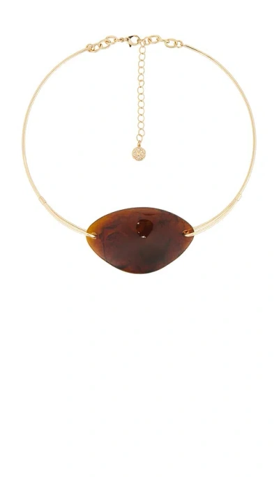 8 Other Reasons Amber Dome Choker In Brown