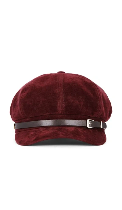 8 Other Reasons Baker Boy Hat In Burgundy