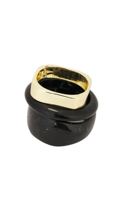 8 Other Reasons Bangle Bracelet Set In Black