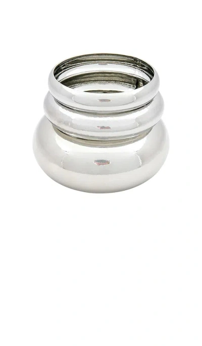 8 Other Reasons Bangle Bracelet Set In Metallic Silver