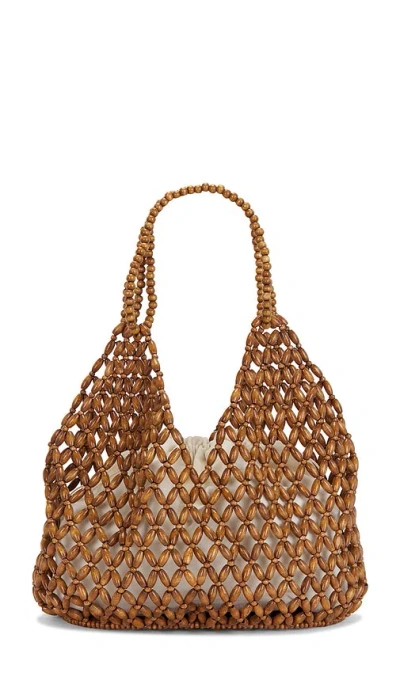8 Other Reasons Beaded Tote Bag In Brown