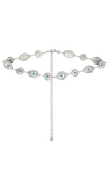 8 Other Reasons Chain Belt In Silver & Turquoise