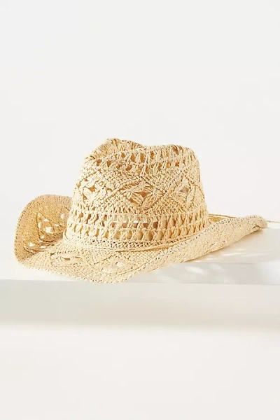 8 Other Reasons Charli Cutout Straw Rancher In Gold
