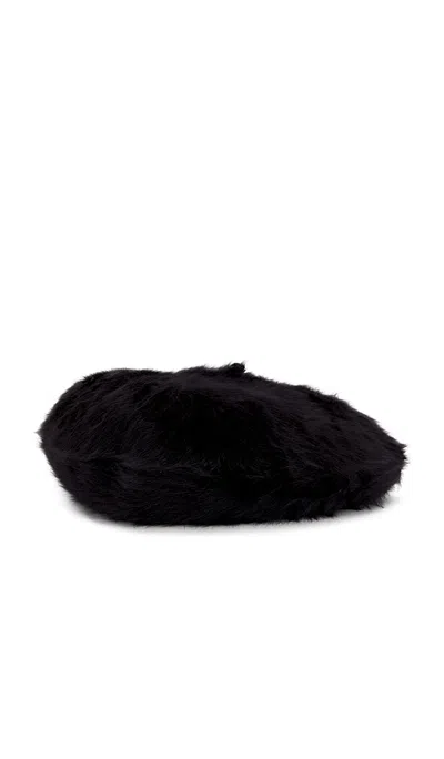 8 Other Reasons Desi Mohair Knit Beret In Black
