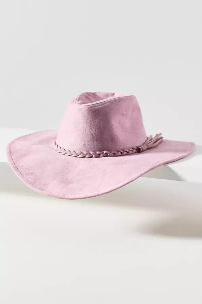 8 Other Reasons Faux Suede Rancher Hat In Pink