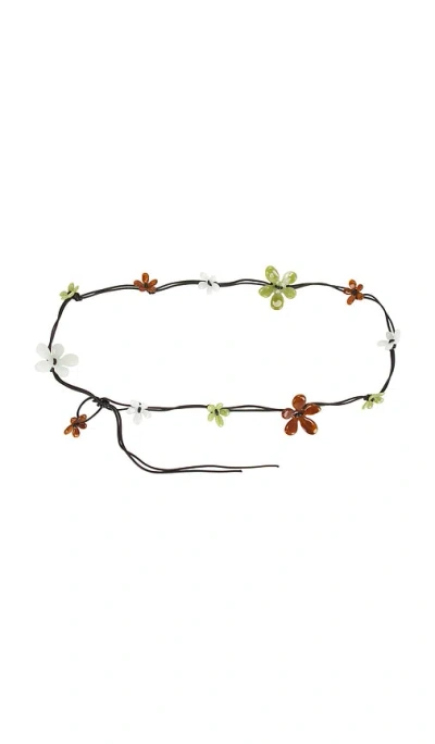 8 Other Reasons Floral Belt In Black & Multi