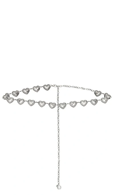 8 Other Reasons Heart Chain Belt In 银色
