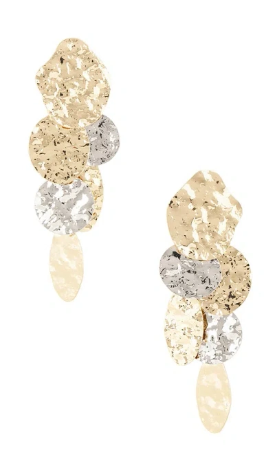 8 Other Reasons Honey Dangle Statement Earrings In Gold