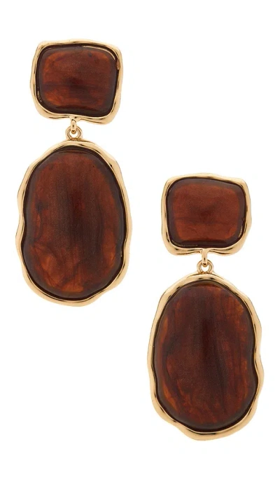 8 Other Reasons Juba Drop Earrings In Brown
