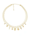 8 Other Reasons Karma Charm Necklace In Gold