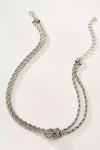 8 Other Reasons Knot Chain Necklace In Metallic