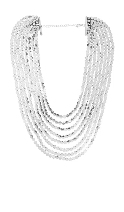 8 Other Reasons Layered Necklace In Silver